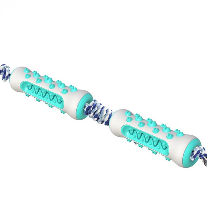 Le chien durable indestructible Toy Rope Toothbrush de pâte dentifrice de brosse à dents molaire fine de qualité